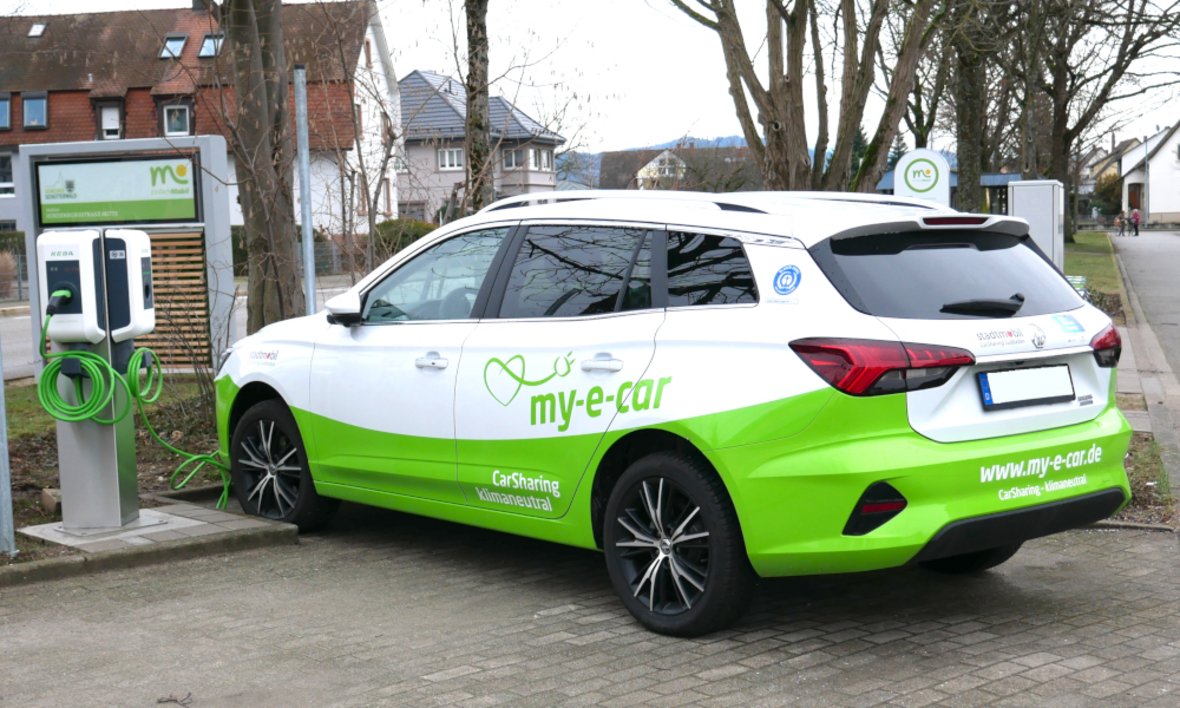 Carsharing Mobilitätsstation Parkweg