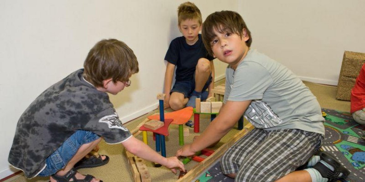 Bild von spielenden Kindern