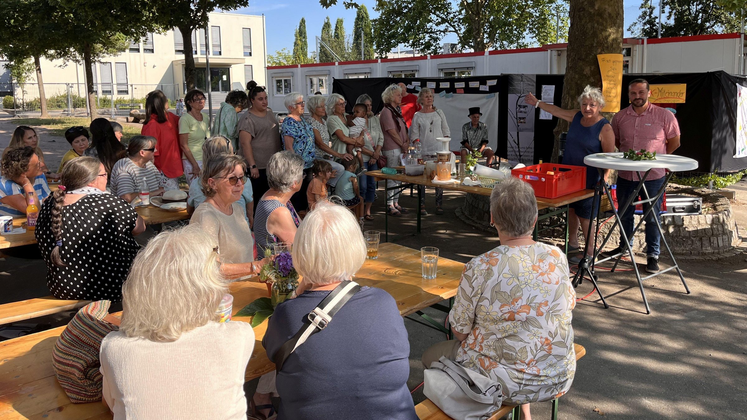 Bild vom Sommerfest anlässlich des 10-jährigen Jubiläums