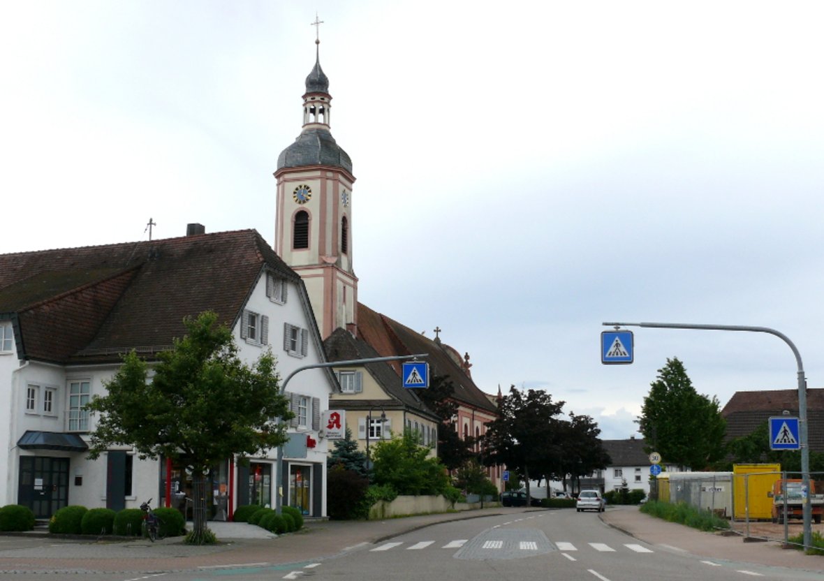 Ortsmitte von Schutterwald