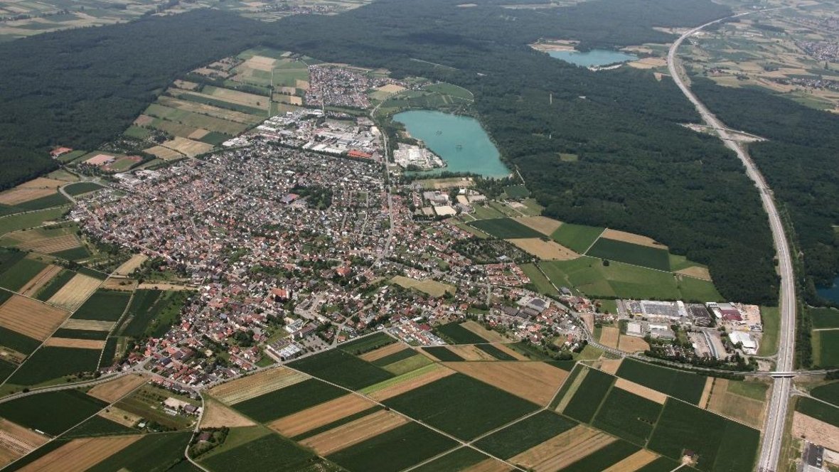  Luftbild von Schutterwald