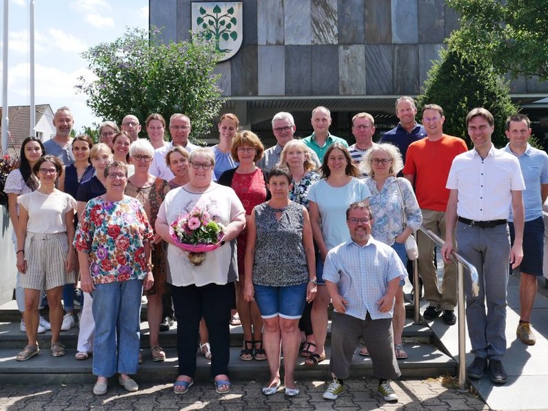 Bilder der Mitarbeiter des Rathauses