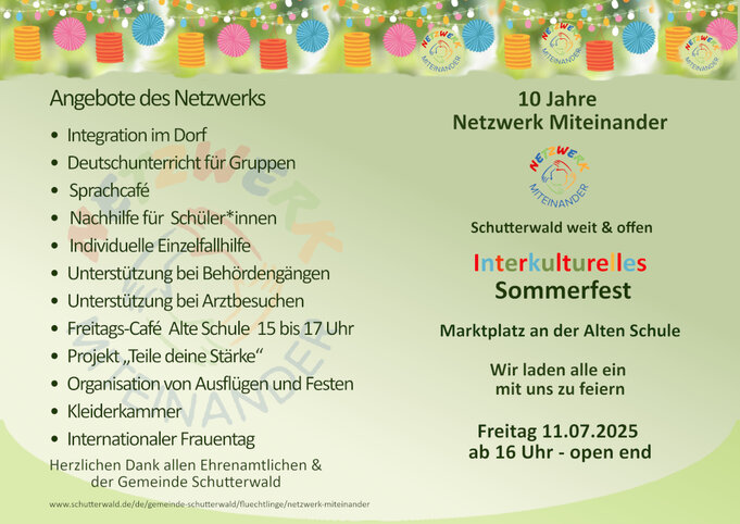 Interkulturelles Sommerfest