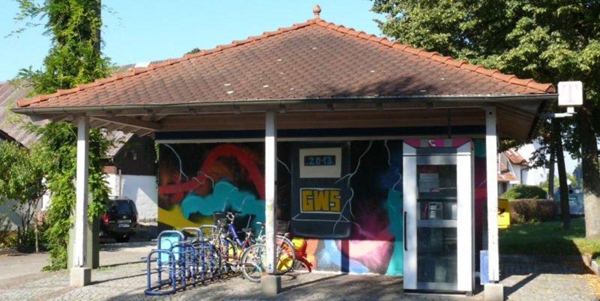 Bild von der Trafostation in der Ritterstraße