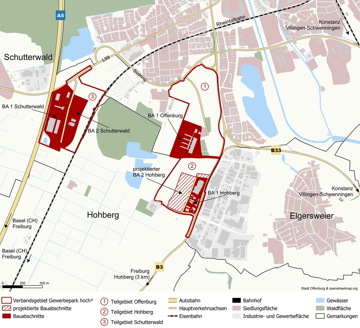 Bild des Übersichtsplans der GRO