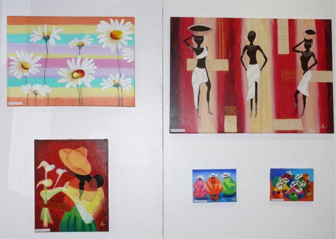 Ausstellung mit Künstlern aus St. Denis 